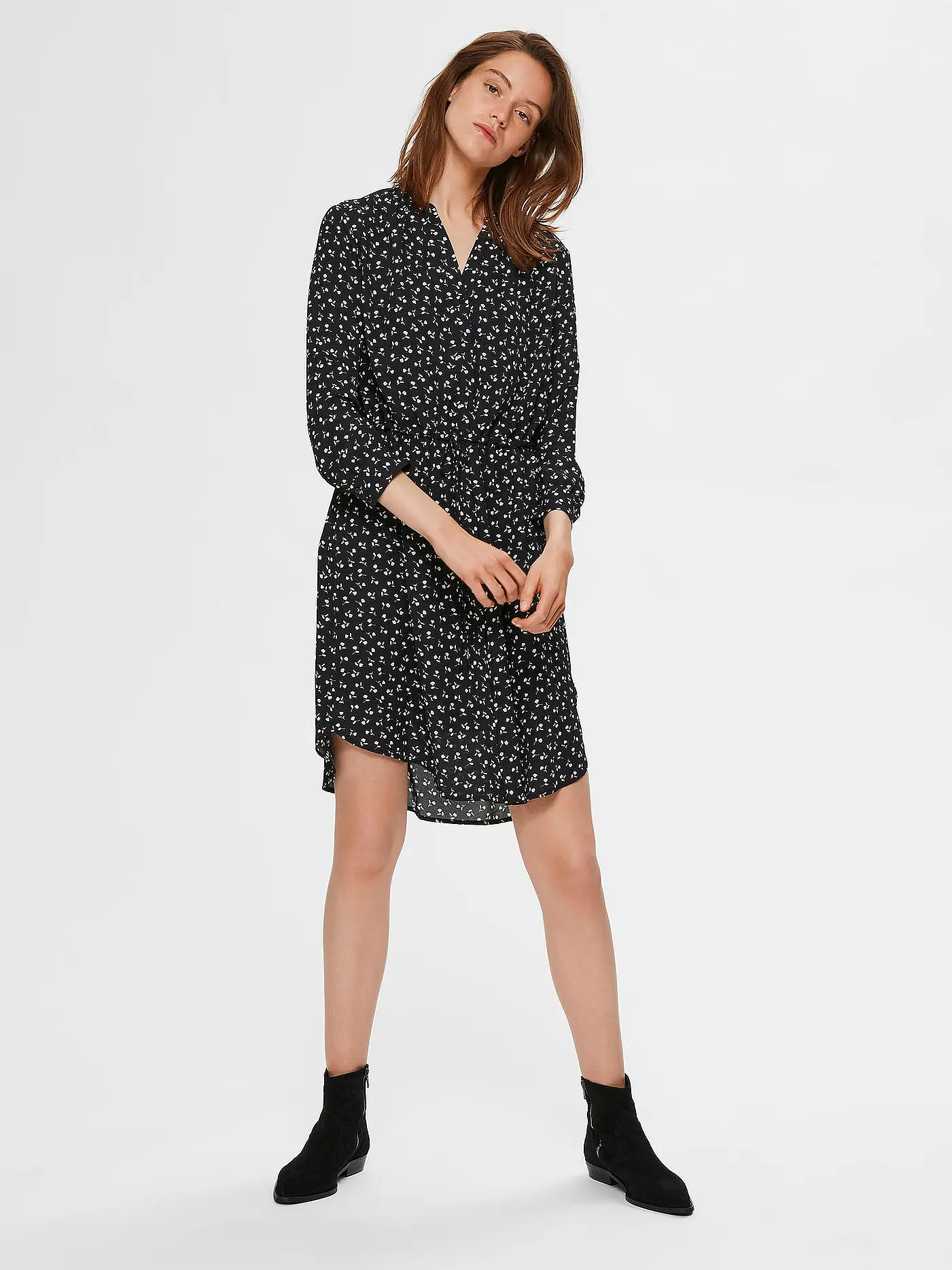 SELECTED FEMME | Kleid SLFDAMINA | schwarz